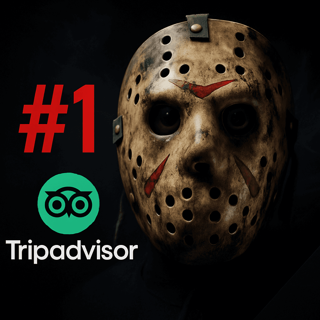 Celebration of #1 rating on TripAdvisor